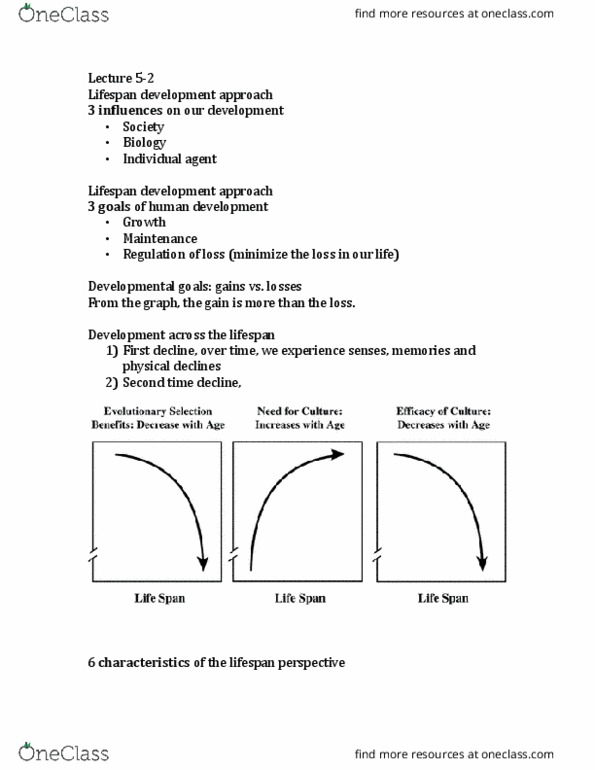 PSYCH 7A Lecture Notes - Lecture 5: Developmental Psychology, Critical Period, Cultural-Historical Psychology thumbnail