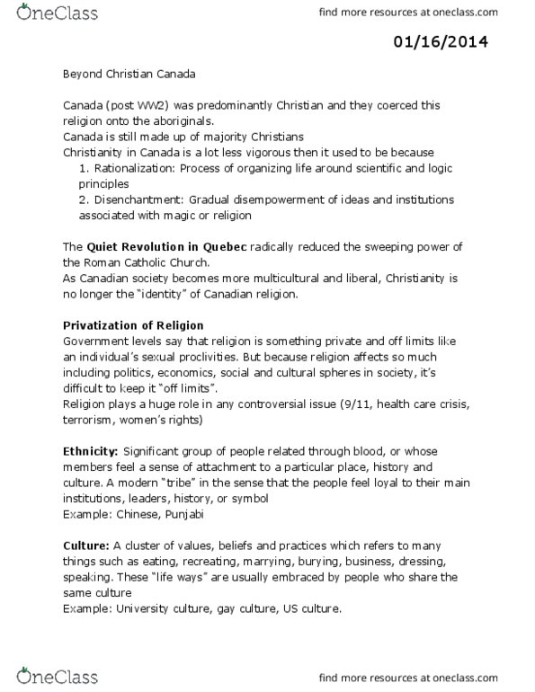 RE101 Lecture Notes - Lecture 2: Punjabi Culture, Phenotype, Decision-Making thumbnail