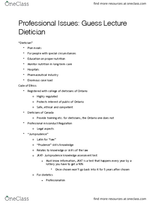 PSYC 4310 Lecture Notes - Lecture 7: Dietitian, Pharmaceutical Industry, Hearing Aid thumbnail