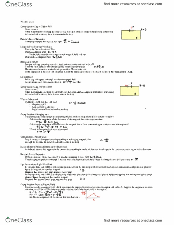 8.02 Lecture Notes - Lecture 1: Curve, Electric Potential, Surface Integral thumbnail