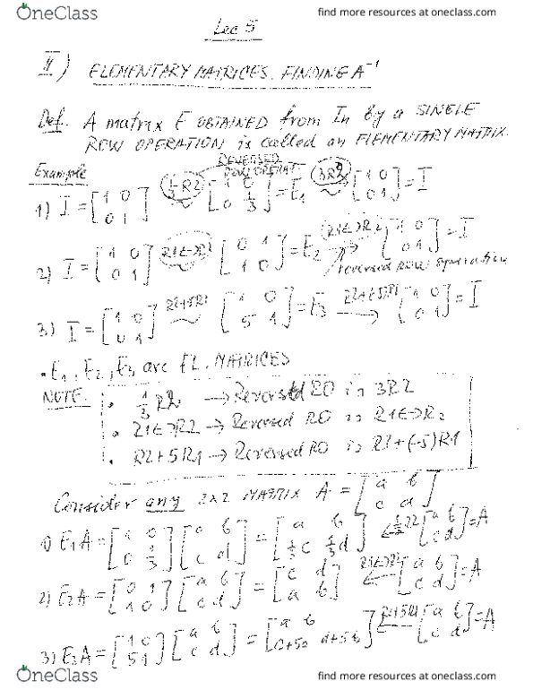 MATH102 Lecture Notes - Lecture 5: Sega, Litre, Novella thumbnail