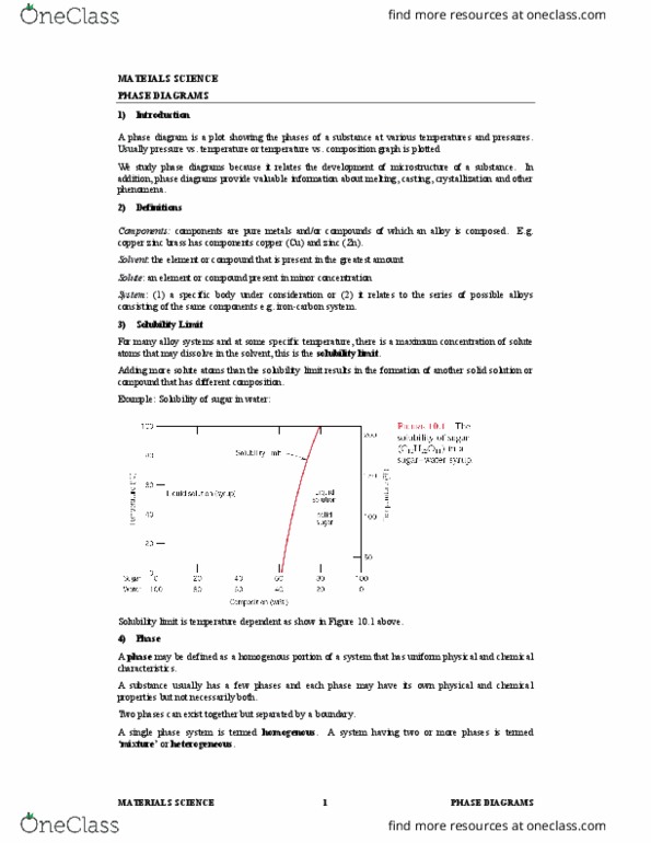 CIVE 2700 Lecture Notes - Lecture 7: Phase Diagram, Phase Rule, Phase Boundary thumbnail