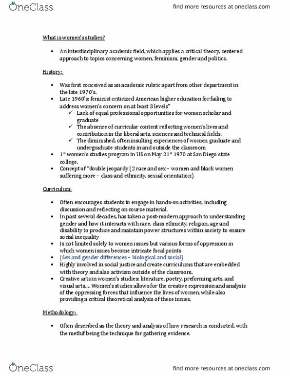 CRM 2307 Lecture Notes - Lecture 1: Intimate Partner Violence, Marital Rape, Legal Abuse thumbnail