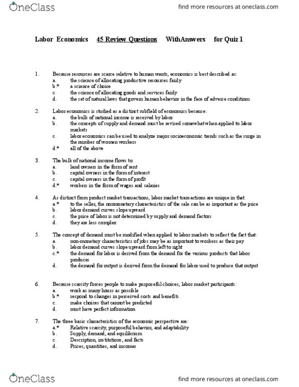 SS 343 Lecture Notes - Lecture 1: Indifference Curve, Budget Constraint thumbnail