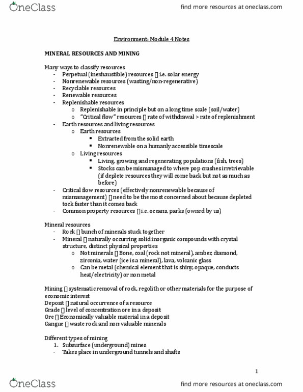 ENV100Y5 Lecture Notes - Lecture 4: Neritic Zone, Coriolis Force, Cold Front thumbnail