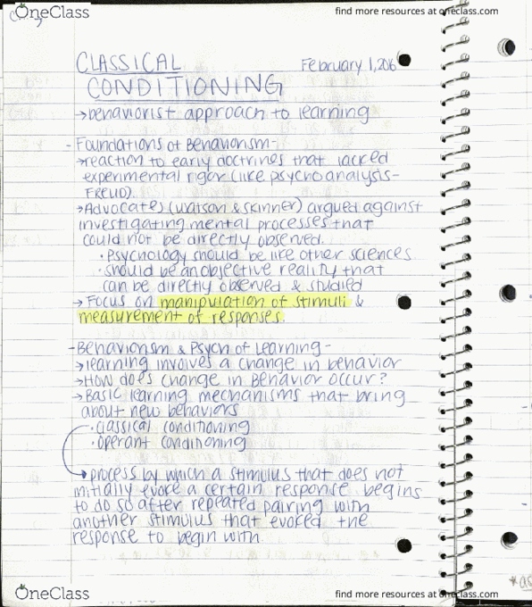 APSY2032 Lecture Notes - Lecture 3: Ambling Gait, Winm, Glossary Of Entomology Terms thumbnail