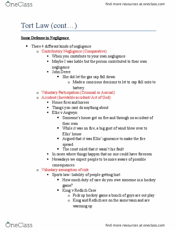 LAWS 1000 Lecture Notes - Lecture 4: Child Protection, Civil Marriage Act, Jaguar thumbnail