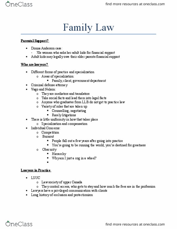 LAWS 1000 Lecture Notes - Lecture 5: Socratic Method, Paralegal, Small Claims Court thumbnail
