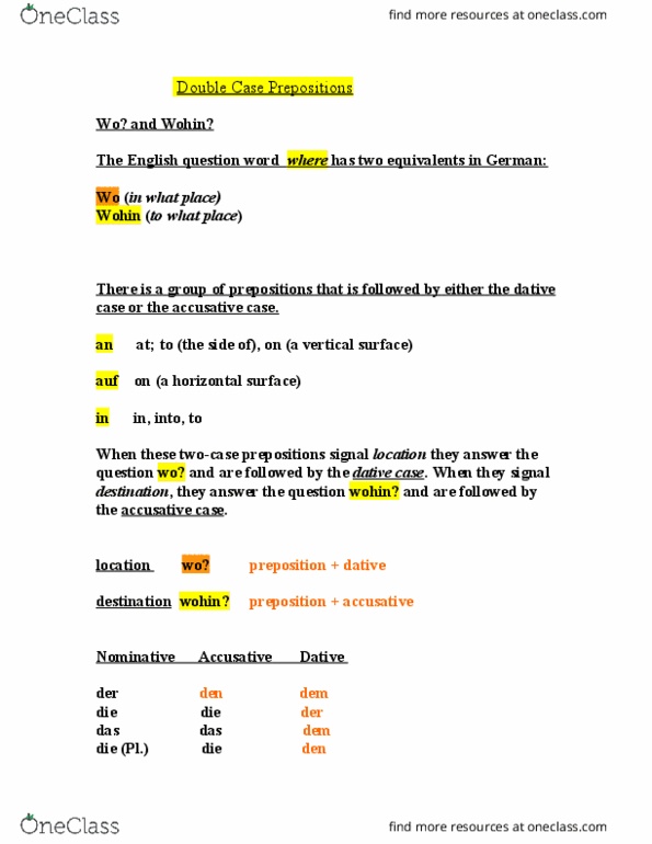 ALG 1902 Lecture Notes - Lecture 1: Nominative Case, Gustav Holst, Dative Case thumbnail