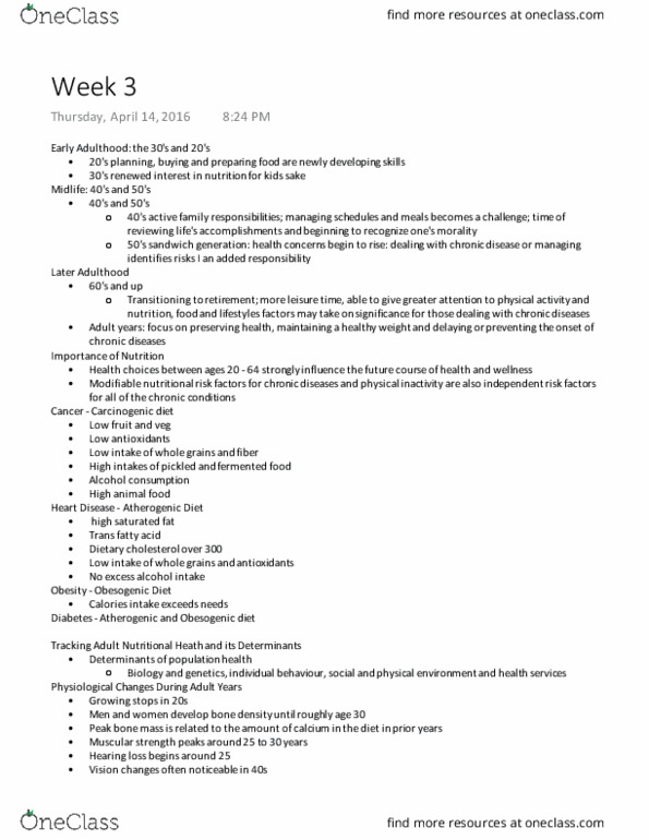 NUTR 2150 Chapter Notes - Chapter 1,2,3: Vasodilation, Vitamin A, Low-Density Lipoprotein thumbnail