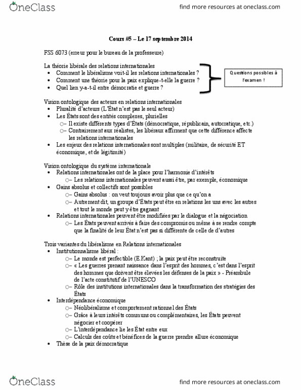 POL 2503 Lecture Notes - Lecture 5: Le Monde, Le Bureau thumbnail