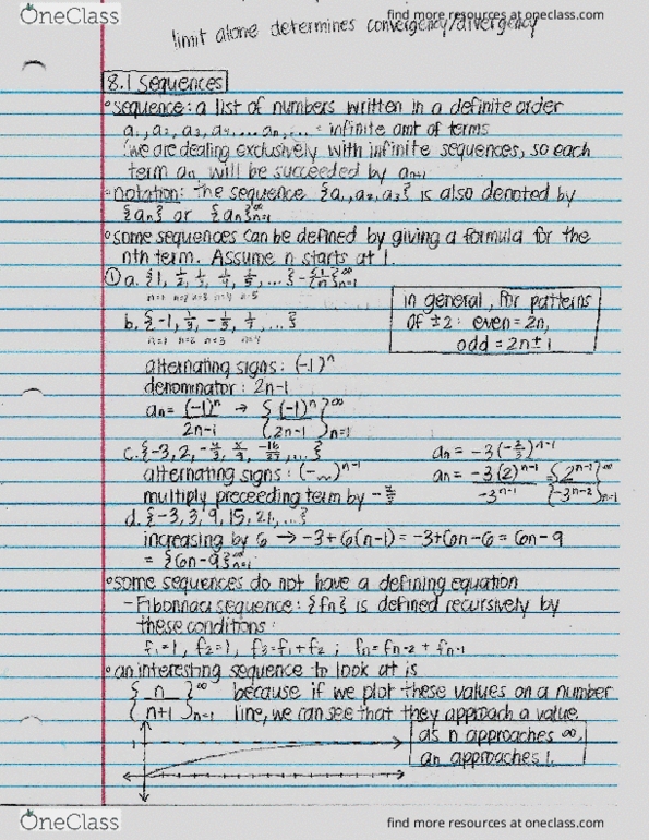 MATH 123 Chapter Notes - Chapter 8: Squeeze Theorem, 2Go, Bounded Function thumbnail