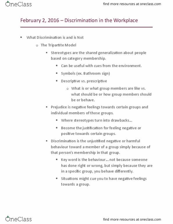 PSYCH 338 Lecture Notes - Lecture 9: G1 Phase, Canadian Human Rights Act thumbnail