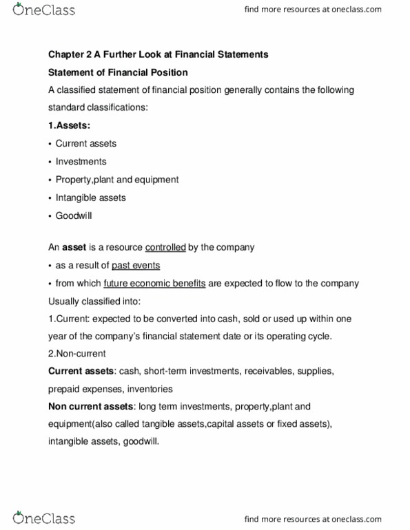 ADM 1340 Chapter Notes - Chapter 02: Accounts Payable, Promissory Note, Current Liability thumbnail