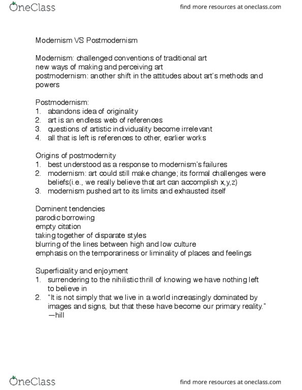 FIST 100 Lecture Notes - Lecture 12: Liminality thumbnail