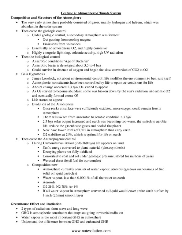 EESA07H3 Lecture Notes - Vertical Draft, Axial Tilt, Trade Winds thumbnail