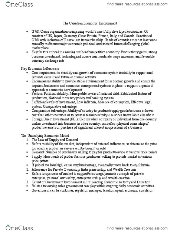 MGM101H5 Chapter Notes - Chapter 5: Foreign Direct Investment, Comparative Advantage, Management System thumbnail