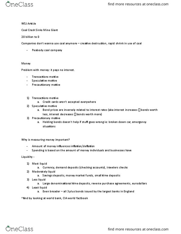 CAS EC 102 Lecture Notes - Lecture 26: Peabody Energy, Money Market Fund, Creative Destruction thumbnail