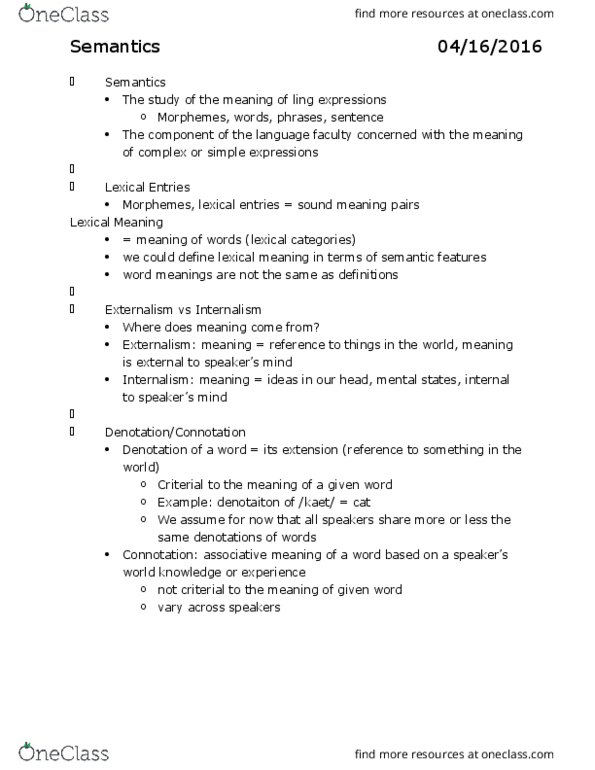 LING 200 Lecture Notes - Lecture 6: Lexicography, Polysemy, Medieval Commune thumbnail