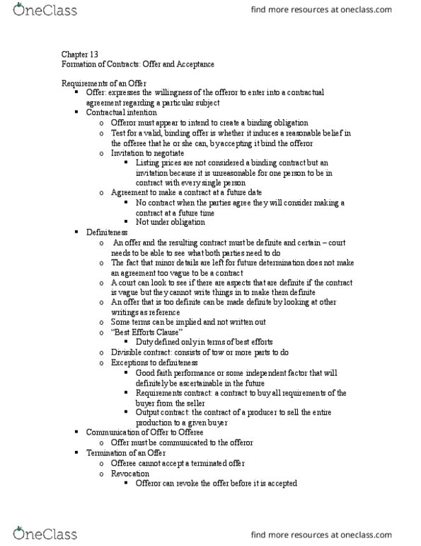 BSLW1021 Chapter Notes - Chapter 13: Divisor thumbnail