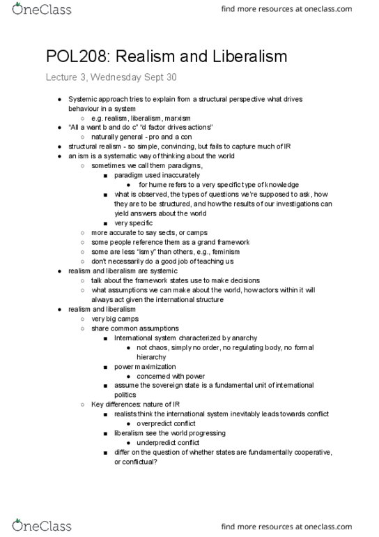 POL208Y1 Lecture Notes - Lecture 2: Marxism, Statism thumbnail