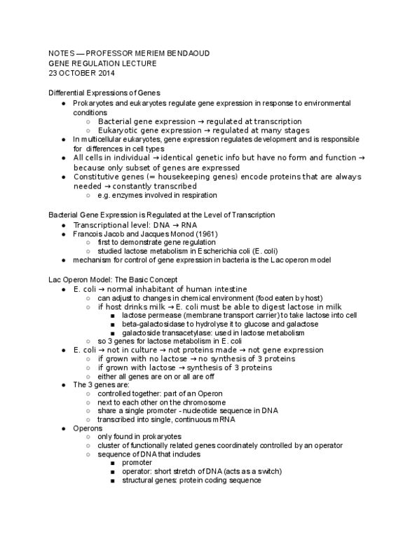 01:119:115 Lecture Notes - Lecture 16: Interphase, Noncoding Dna, Cytosine thumbnail