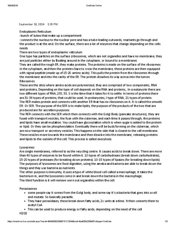 AEBI 120 Lecture Notes - Lecture 3: Osmosis, Chromoplast, Microtubule thumbnail