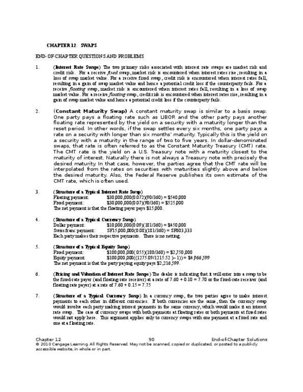 FIN 401 Lecture Notes - Lecture 12: S&P 500 Index, Arbitrage, Constant Maturity Swap thumbnail