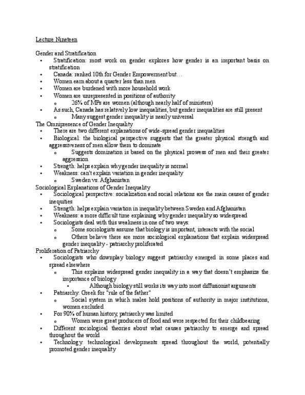 SOCI 210 Lecture Notes - Lecture 19: Trans-Cultural Diffusion, Social System thumbnail