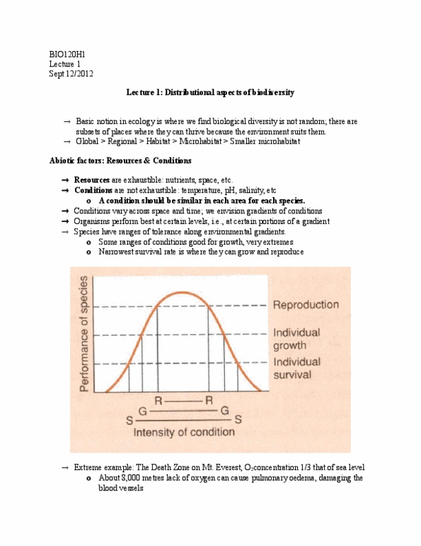 BIO120H1 Lecture Notes - Lecture 1: Volumetric Heat Capacity, Evaporation, Horse Latitudes thumbnail