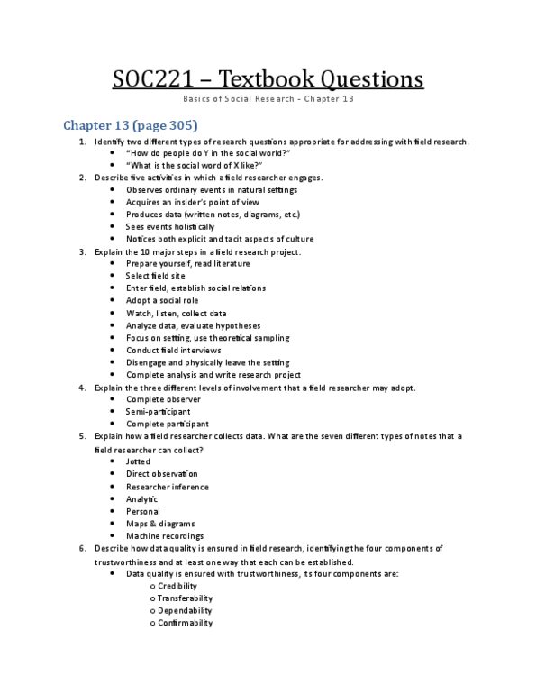 SOC221H5 Chapter Notes - Chapter 13: Data Quality thumbnail