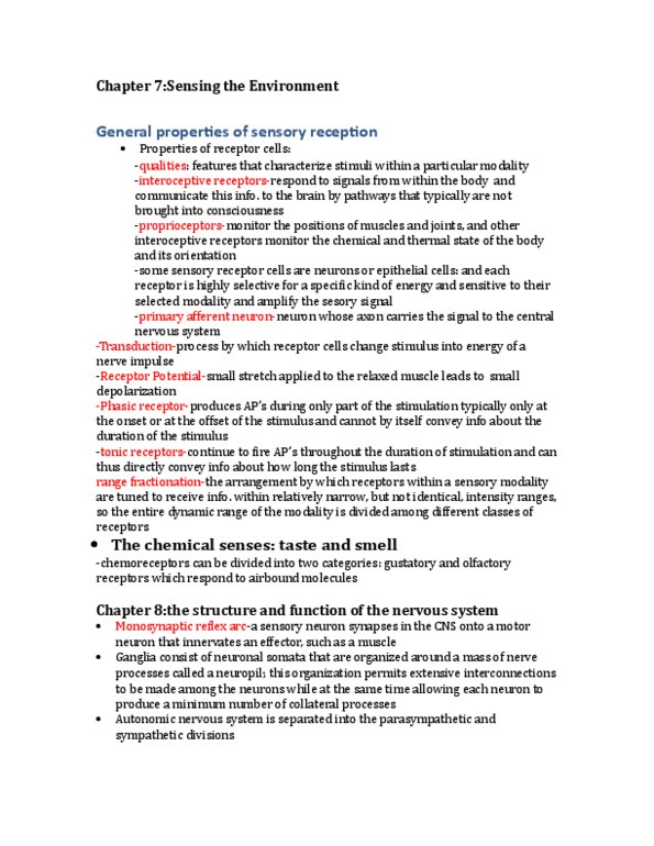 BIO 370 Lecture Notes - Lecture 7: Paravertebral Ganglia, Choline, Autonomic Nervous System thumbnail