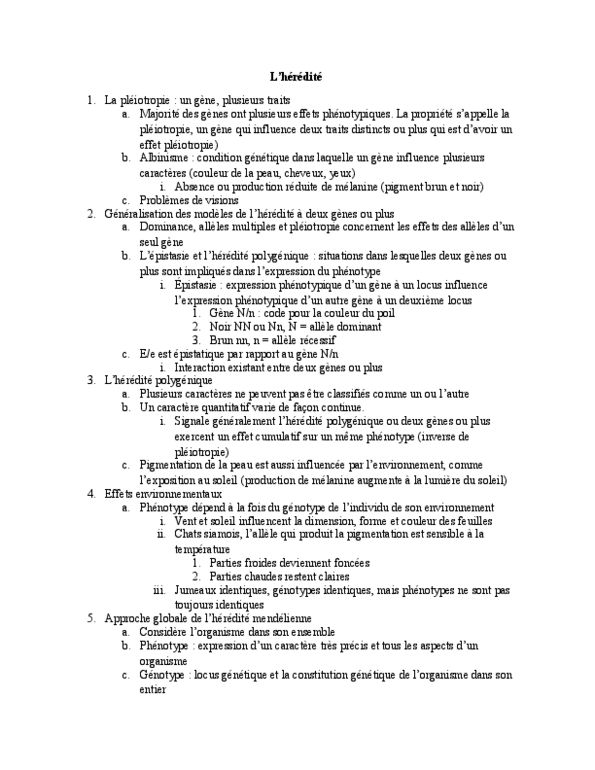 NATS 1540 Lecture Notes - Lecture 10: Dune, X Chromosome, Couleur thumbnail