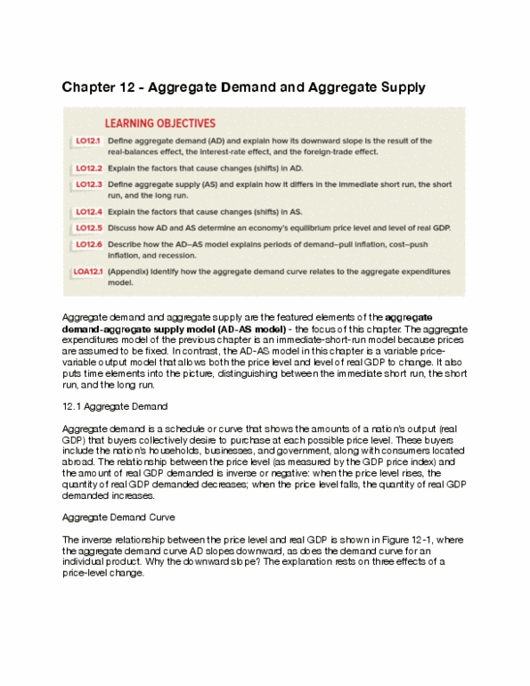 ECN 204 Lecture Notes - Lecture 7: Aggregate Demand, Aggregate Supply, Demand Curve thumbnail