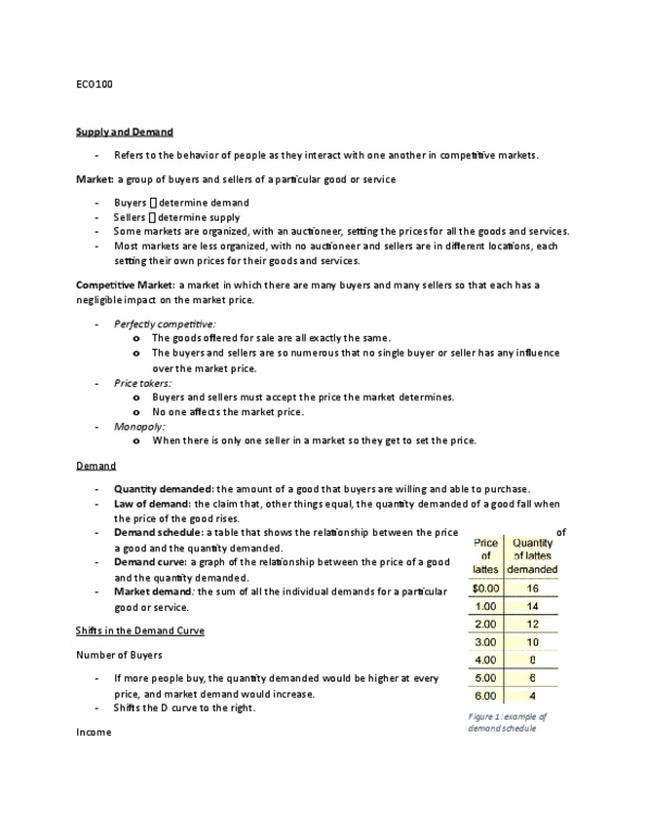 ECO101H1 Lecture Notes - Lecture 2: Atkins Diet, Demand Curve, Inferior Good thumbnail