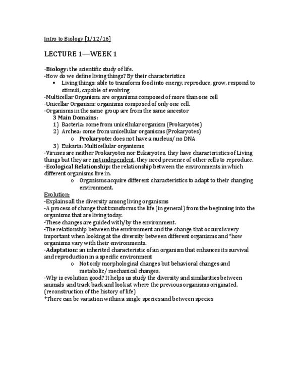 BISC 120Lg Lecture Notes - Lecture 16: Homologous Chromosome, Sickle-Cell Disease, Y Chromosome thumbnail