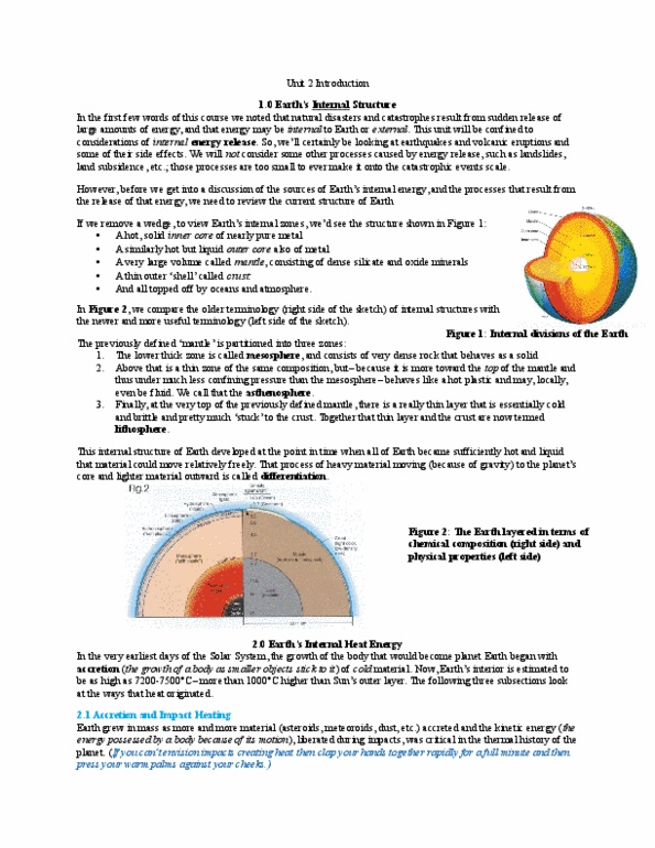 Earth Sciences 2240F/G Lecture Notes - Lecture 4: Vanishing Point, Radiography, Outer Core thumbnail