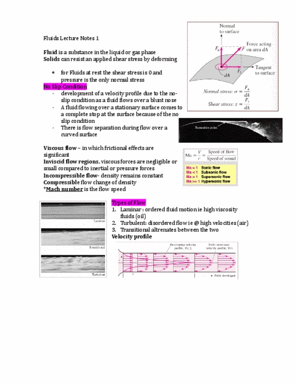 Chemical and Biochemical Engineering 2221A/B Lecture Notes - Lecture 1: Compressible Flow, Isentropic Process, Molecular Diffusion thumbnail