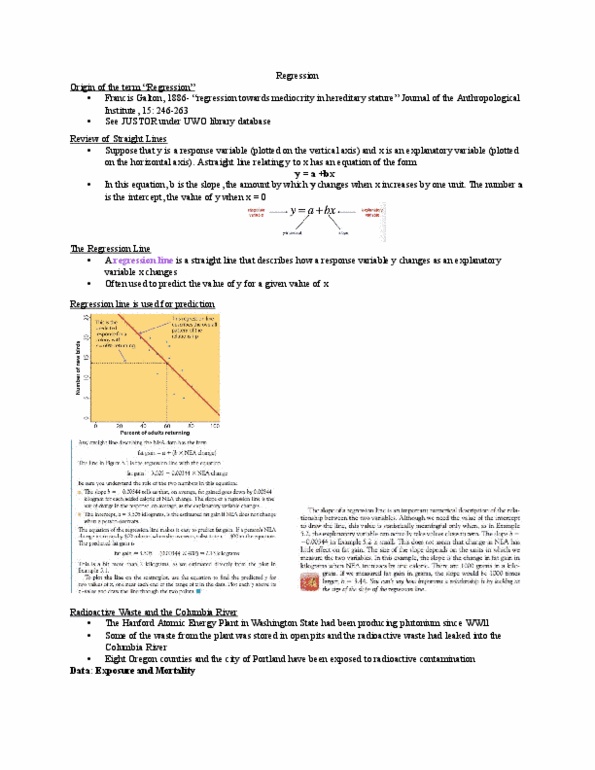 Statistical Sciences 1024A/B Lecture Notes - Lecture 5: Radioactive Contamination, Confounding, Blood Alcohol Content thumbnail