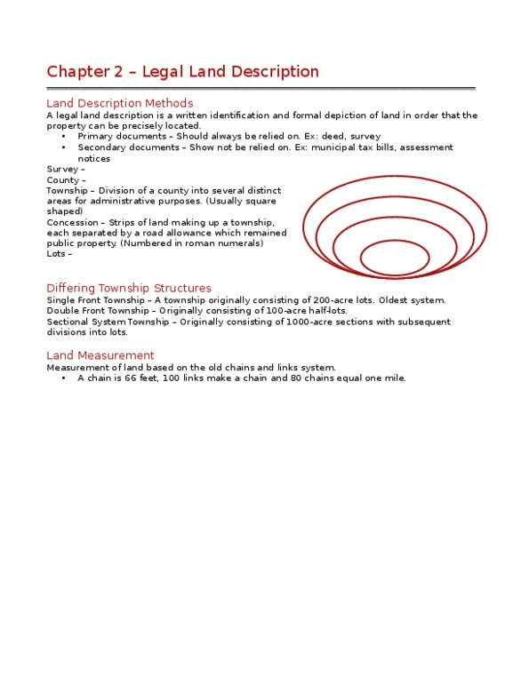 REM 300 Chapter Notes - Chapter 2: Roman Numerals thumbnail