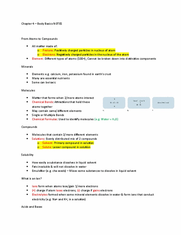 FNN 111 Chapter Notes - Chapter 4: Fluid Balance, Chyme, Sucrase thumbnail