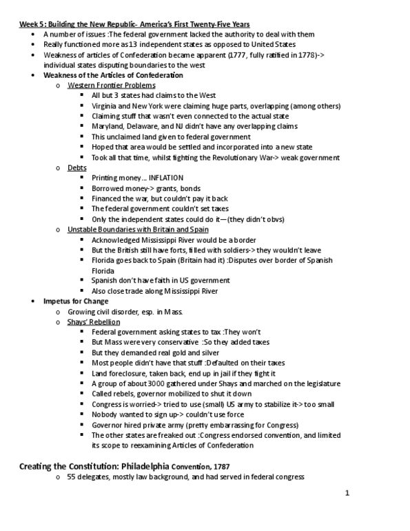 ABS201Y1 Lecture Notes - Lecture 2: Universal Manhood Suffrage, Fugitive Slaves In The United States, Wage Labour thumbnail