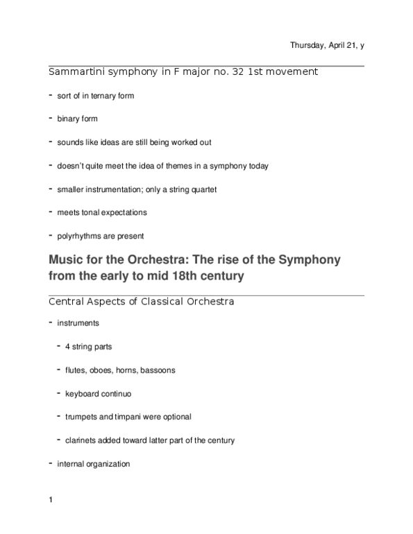 MUS 160A Lecture Notes - Lecture 12: Trio Sonata, Ternary Form, Concerto Grosso thumbnail