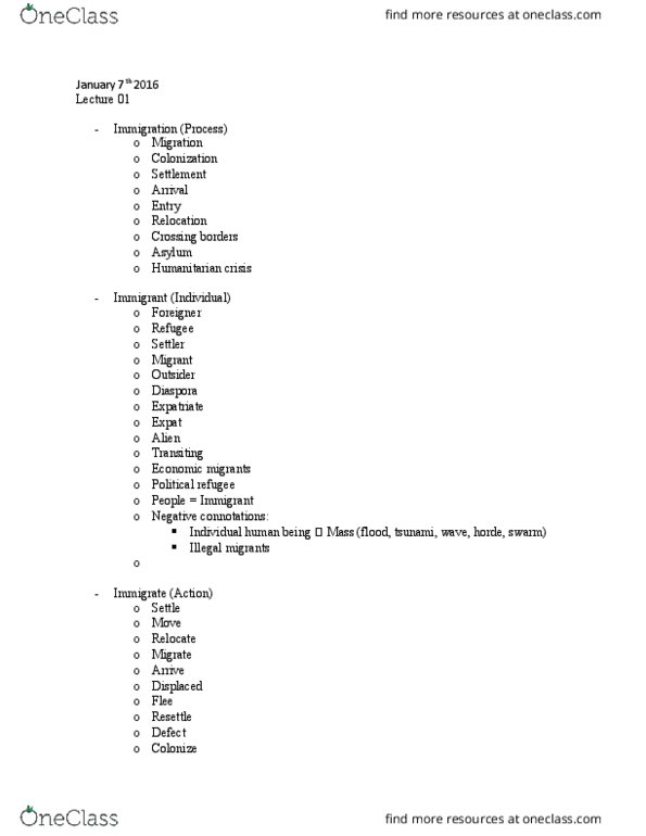 JOUB01H3 Lecture Notes - Lecture 3: Major Religious Groups, Transnationalism, Disconnection thumbnail