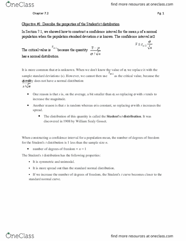MATH 220 Lecture Notes - Lecture 7: Potato Chip, Simple Random Sample, Point Estimation thumbnail