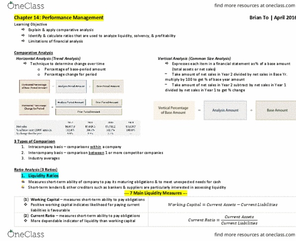 ADM 1340 Lecture Notes - Lecture 14: Debt Service Coverage Ratio, Current Liability, Financial Statement thumbnail