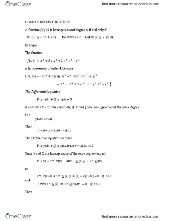 ENGR 213 Lecture Notes - Lecture 1: Differential Equation, Partial Fraction Decomposition thumbnail