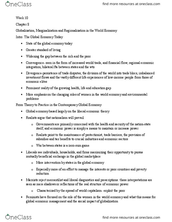 POL114H5 Lecture Notes - Lecture 9: Corporate Social Responsibility, World Economy, Washington Consensus thumbnail