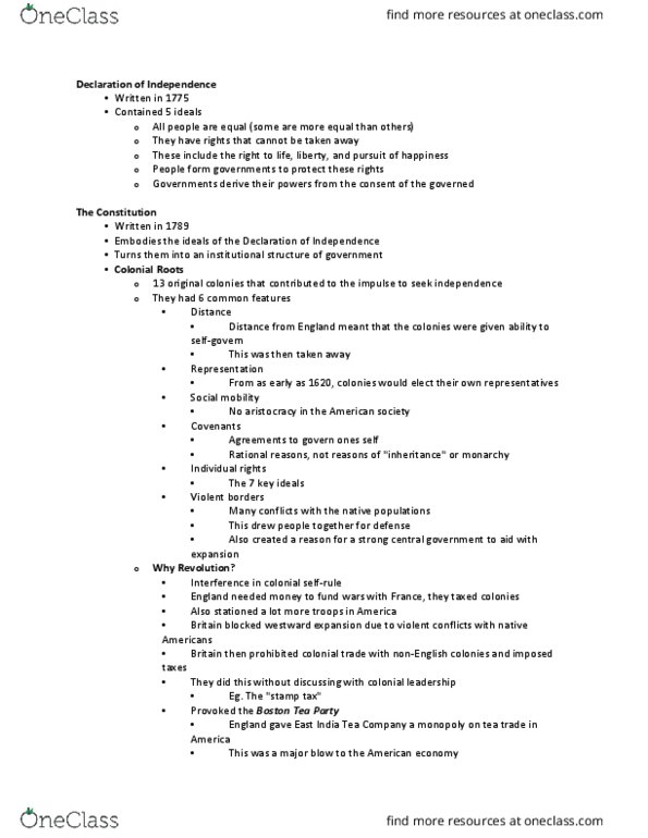 PSCI 2200 Lecture Notes - Lecture 3: Stamp Duty, Social Mobility, Individual And Group Rights thumbnail