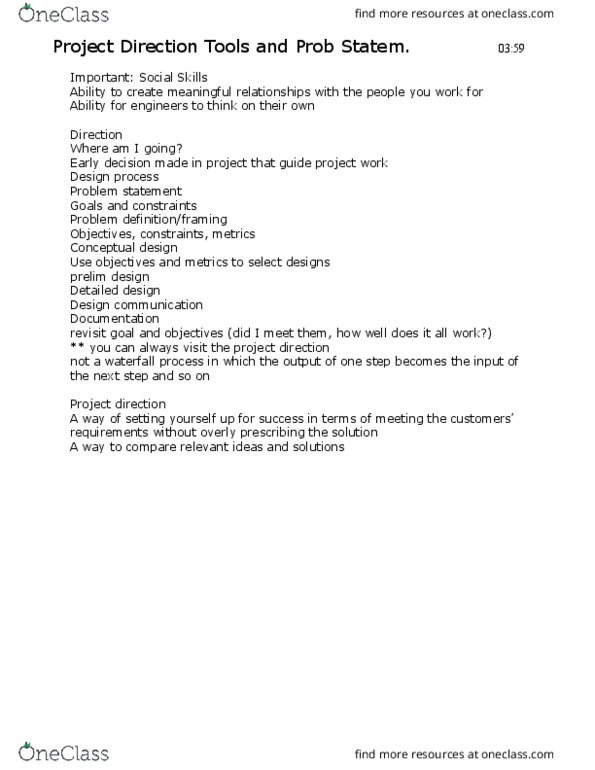 ENGINEER 1P03 Lecture Notes - Lecture 7: Waterfall Model thumbnail